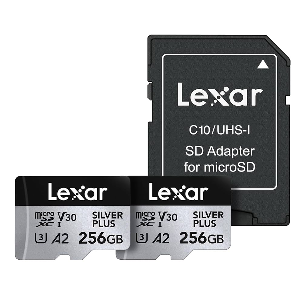 Amazon.com: Lexar 256GB (2-Pack) Professional Silver Plus